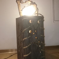 Wurzelrebenlampe von Rustigant